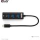 HUB USB Club 3D Club3D USB-Hub USB Typ-C 3.2 > 3x USB Typ A       1Gbps retail 13812459 8719214473167