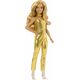 Lalka Barbie Mattel BRB FASHION ZLOTY KOMBINEZON HRH19 WB6 13812976 194735176779