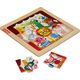 Mattel FP WOOD PUZZLE KOLEKCJA UKLADANEK MIX HXV15 20 13812995 194735238323