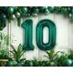 GoDan Balon foliowy B&C cyfra 1 zieleń butelkowa 85 cm 13813537 5902973190151