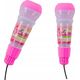 LeanToys Mikrofon Dziecięcy Echo Światła Różowy 13813994 5905991026860