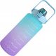 ExtraLink EXTRALINK BUTELKA MOTYWACYJNA BIDON NA WODĘ 2000ML ZIEL-FIOLET BUT-190 13814032 5906168636486