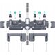 Wolfcraft Regulowana skrzynka uciosowa PRO Wolfcraft 13815920 4006885695603