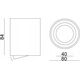 Lampa sufitowa ECOLIGHT2 Eco Light EC79956 plafon lampa sufitowa spot tuba 1x35W GU10 biały 13816007 5901986799566
