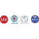 Intelight Oprawa awaryjna LED Intelight Orion MT INLEWA 91895/41628 10xLED 4W 104lm 3h SA/A IP65 13816008 5904035714381