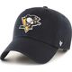 47 Brand 47 Brand NHL Pittsburgh Penguins Cap H-RGW15GWS-BKB Czarne One size 13816908 888442647669