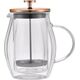 Klausberg ZAPARZACZ TŁOKOWY DO KAWY/HERBATY TERMICZNY 600ml KLAUSBERG KB-7722 13818246 5908287277229