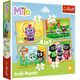 Trefl PUZZLE 4w1 Poznaj Milo i jego przyjaciół 34654 13818867 5900511346541