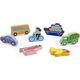 Viga Viga 44701 Puzzle na podkładce 7 elementów- transport 13828280 6971608447013