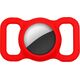 OEM AirTag Case na obrożę / pasek / szelki RED / CZERWONY 13839269 5901313585190