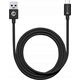 Kabel USB ForCell USB-A - microUSB 1 m Czarny 13843599 5903396152276
