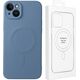 OEM Futerał SILICONE MAG COVER kompatybilny z MagSafe do IPHONE 13 Mini niebieski 13843671 5903396162411