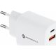 Ładowarka ForCell FORCELL F-ENERGY TFK-TC-30WPD ładowarka sieciowa Typ C + USB A PD QC4.0 3A 30W biała 13844053 5903396198052