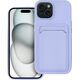 OEM Futerał CARD CASE do IPHONE 15 fioletowy 13844281 5903396211874