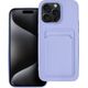 OEM Futerał CARD CASE do IPHONE 15 Pro Max fioletowy 13844282 5903396211898