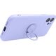 OEM Futerał SILICONE RING do IPHONE 15 Pro Max fioletowy 13844384 5903396214011