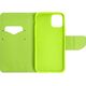 OEM Kabura FANCY Book do IPHONE 15 granatowo limonkowy 13844514 5903396216725