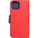 OEM Kabura FANCY Book do IPHONE 15 czerwono granatowy 13844516 5903396216657