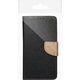 OEM Kabura FANCY Book do IPHONE 15 czarno złoty 13844522 5903396216732