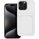 OEM Futerał CARD CASE do IPHONE 15 Pro Max biały 13844537 5903396217357