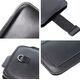 OEM Skórzana uniwersalna wsuwka z pull-up - ROYAL / czarny - Rozmiar XL - IPHONE 11 / 12 / 13 / SAMSUNG S7 EDGE 13844707 5903396223990