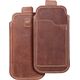 OEM Skórzana uniwersalna wsuwka z pull-up - ROYAL Crazy Horse / brązowy - Rozmiar M - IPHONE 5 / NOKIA S5610 / LUMIA 230 13844710 5903396224034