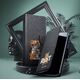 OEM Kabura FANCY Book do MOTOROLA MOTO G14 czarny 13844790 5903396226489