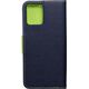 OEM Kabura FANCY Book do MOTOROLA MOTO G14 granatowo limonkowy 13844800 5903396226502