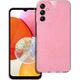 OEM Futerał CLEAR CASE 2 mm BLINK do SAMSUNG A14 5G / A14 4G różowy 13844814 5903396226748