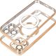OEM Futerał ELECTRO MAG COVER kompatybilny z MagSafe do IPHONE 15 Pro złoty 13844886 5903396228155