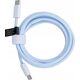 Kabel USB OEM USB-C - USB-C 1.5 m Niebieski 13845012 5903396231650