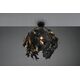 Lampa sufitowa DELIGHT Trio Rl Leavy R60461032 plafon lampa sufitowa 1x28W E27 czarny 13849619 4017807522594
