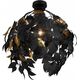 Lampa sufitowa DELIGHT Trio Rl Leavy R60461032 plafon lampa sufitowa 1x28W E27 czarny 13849619 4017807522594