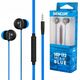 Słuchawki Sencor SEP 172 VCM BLUE EARPHONES SENCOR 13864757 8590669276080