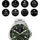 Smartwatch Withings Withings Scanwatch Nova - zegarek z funkcją EKG, pomiarem pulsu, SPO2 i temperatury oraz mierzeniem aktywności fizycznej i snu (42mm, green) 13865630 3700546708749