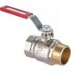 ARKAINSTALACJE Zawór kulowy Calido-S30 CA/ZK-WZR32-OK z rączką z okienkiem W/Z 11/4", PN30 13866848 5902557274710