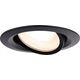 Paulmann Oprawa do wbudowania  NOVA LED PLUS DIM wychylna GU10 max.35W 93mm IP65 230V  czarny matowy / aluminum 13871976 4000870924600