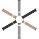 Dux Ducis DUX DUCIS pasek MILANESE magnetyczny ze stali nierdzewnej do Apple Watch 42 / 44 / 45 mm szary 13876317 6934913035399