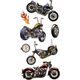 STICKERBOO NAKLEJ MOTOCYKLE 2 66X180 S-BOO PBH 120/1800 13877696 5905523610802