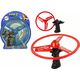 LeanToys Latający Dysk Ufo Wyrzutnia Czerwony 13881841 5905323216211
