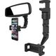 Hurtel Uchwyt na telefon smartfon mocowany do lusterka wstecznego czarny Uchwyt na telefon smartfon mocowany do lusterka wstecznego czarny 13884764 9145576257654