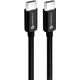 Kabel USB ForCell FORCELL F-ENERGY C338 kabel Typ C do Typ C PD QC4.0 3A 60W 3 m czarny 13886392 5903396220654