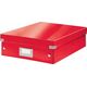 Leitz PUD�O Z PRZEGR�DKAMI LEITZ CS A4 red 13888582 4002432135561
