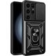 Hurtel Etui Hybrid Armor Camshield do Samsung Galaxy S24 Ultra pancerne z osłoną na aparat - czarne 13889733 9145576285107