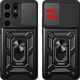 Hurtel Etui Hybrid Armor Camshield do Samsung Galaxy S24 Ultra pancerne z osłoną na aparat - czarne 13889733 9145576285107