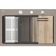 Zlewozmywak GraniteQ MARC 120 WORKSTATION GraniteQ zlewozmywak 2-komorowy 760*500*235 mm soft taupe + syfon push to open + dozownik stal szcz.+ wkładka ociekowa+ Qmata +de 13916760 5905505508097