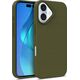 Hurtel Etui Multiple Color Wheat Bran Case MagSafe na iPhone 16 - ciemnozielone 13921423 5907769363245