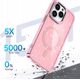 Hurtel Etui Glitter Case MagSafe na iPhone 16 Pro Max - różowe z brokatem 13921440 5907769363962