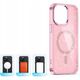 Hurtel Etui Glitter Case MagSafe na iPhone 16 Pro Max - różowe z brokatem 13921440 5907769363962