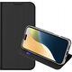 Dux Ducis Etui Dux Ducis Skin Pro na iPhone 16 Plus z klapką i miejscem na kartę - czarne 13921486 6934913004159